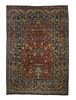 Antique Persian Tabriz Haji Jalili Area Rug, 6'3'' x 8'6''