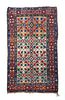Antique Caucasian Kazak Rug, 4'4" x 7'7"