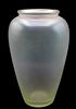 Steuben Verre De Soie Art Glass Vase