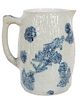 Floral Blue & White Pitcher