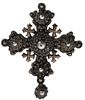 Early Silver Engraved Byzantine Style Cross