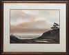 Charles Mulvey (1918-2001) American Seascape W/C