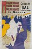 Henri Toulouse Lautrec "Moulin Rouge" Litho