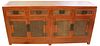 Antique Chinese Red Lacquered Cabinet