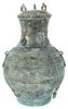 Spring and Autumn Period, Archaic Bronze Hu Vase
