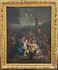 THE NATIVITY BIRTH OF CHRIST OIL PAINTING