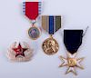 Vintage Medal Collection of Four (4)