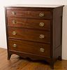 Tennessee Walnut Federal Chest of Drawers