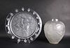 Large Lalique Glass Charger