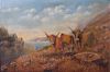K.M. Irvine Highland Cattle Oil on Canvas