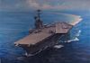 Andy Naples Aircraft Carrier Oil on Canvas