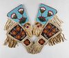 2 Pairs of Native American Beaded Gauntlets