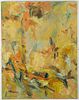 Louise Miller Clark Abstract Oil Painting