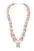 Navajo Sterling Silver Fish Scale Necklace
