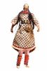 Sioux Beaded Hide Large Doll c. 1890-
