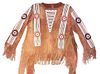 Northern Cheyenne Beaded Warrior Shirt c. 1900-
