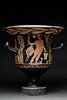APULIAN RED-FIGURE BELL KRATER - TL TESTED