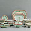 Fifty-four Pieces of Adams "Calyx Ware,"