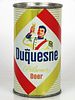 1958 Duquesne Pilsener Beer 12oz 57-12 Pittsburgh, Pennsylvania