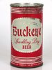1959 Buckeye Sparkling Dry Beer 12oz 43-09.2 Toledo, Ohio