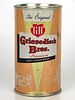 1956 Griesedieck Bros. Light Lager Beer (Persian Orange) 12oz 76-17v Saint Louis, Missouri