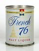 1967 French 76 Malt Liquor 8oz T28-30 Baltimore, Maryland