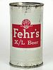 1960 Fehr's X/L Beer 12oz 62-34 Louisville, Kentucky