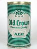 1960 Old Crown Ale 12oz 105-21 Fort Wayne, Indiana
