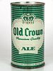 1955 Old Crown Ale (green) Set Can 12oz 105-10 Fort Wayne, Indiana
