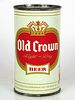 1961 Old Crown Beer 12oz 105-22 Fort Wayne, Indiana