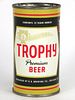 1956 Trophy Premium Beer 12oz 140-01 Chicago, Illinois