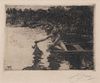 Anders Zorn, Swedish 1860-1920, Eka, 1913, Etching, framed under glass