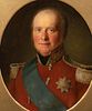 PORTRAIT OF WILLIAM, 4TH EARL OF WICKLOW (1788-1869) OIL PAINTING