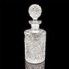 Vintage Crystal Liquor Decanter With Stopper