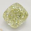 2.03 ct, Natural Fancy Light Yellow Even Color, VS1, Cushion cut Diamond (GIA Graded), Appraised Value: $28,800 