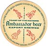 1961 Ambassador Export Brewed Beer NJ-KRU-81 Newark, New Jersey