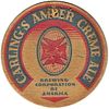 1935 Carling's Amber Cream Ale OH-BCA-2 Cleveland, Ohio