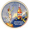 1933 Centennial Beer 4Â¼ inch coaster OH-CDB-3 Defiance, Ohio