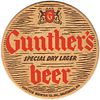 1945 Gunther's Special Dry Lager Beer MD-GUN-10 Baltimore, Maryland