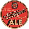 1940 Narragansett Banquet Ale 12oz RI-NAR-6 Providence, Rhode Island