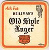 1940 Old Style Lager Beer 3Â¾ inch coaster LWI-HEI-38 La Crosse, Wisconsin