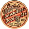 1936 Ortlieb's Lager Beer/Bock/Ale PA-ORT-3 Philadelphia, Pennsylvania