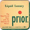 1957 Prior Liquid Luxury Beer PA-SCHEIDT-020 Norristown, Pennsylvania