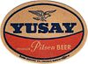 1958 Yusay Premium Pilsen Beer IL-PIL-6 Chicago, Illinois