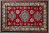 Uzbek Kazak Carpet, 3' 3 x 4' 7.