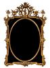 A Louis XVI Style Giltwood Mirror Height 59 x width 48 1/2 inches.