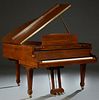 Mahogany Baby Grand Piano, 1908-1971, by Behr Bros & Co., New York, no visible serial number, 88 keys, with a mahogany music bench, H.- 39 in., W.- 55