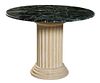 * A Neoclassical Style Center Table Height 31 x diameter 41 inches.
