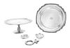A Collection of American Silver Articles, Tiffany & Co., New York, NY, 20th Century, comprising a tazza, a center bowl, two hear