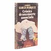 García Márquez, Gabriel. Crónica de una muerte anunciada. Colombia: Editorial la Oveja Negra, 1981. Firmada y dedicada por el autor.